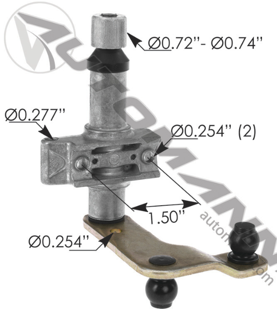 Peterbilt Kenworth Wiper Pivot HLK7076