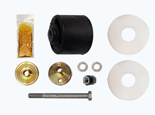 ppmg　6Routines UNSHAVED Hendrickson Bushing Kit With Collars MHS737