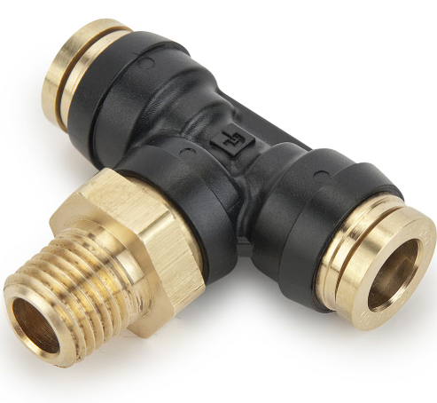 Male Branch Tee 1/2 Tube X 1/4 NPT QL1372-8B 177.12C728B