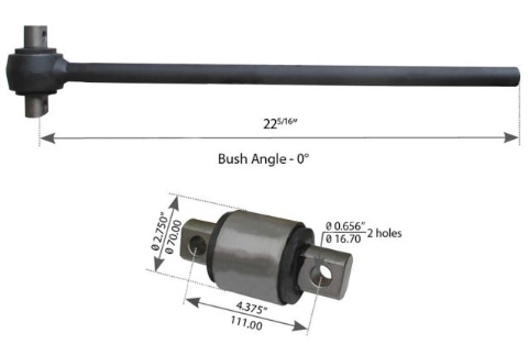 2 Piece Torque Rod End 345-661 TMRU661