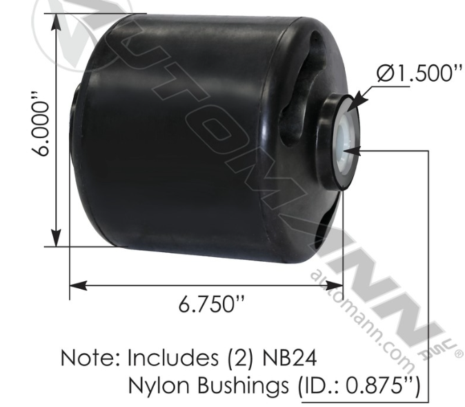 Ridewell Beam Bushing TRB5924