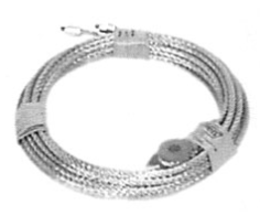 Roll Up Door Cable 1" Door 1/4" Eye 110" TD-110-7X19-1/4-SS