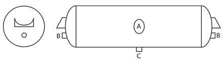 Air Tank 12 X 27.5 HT1211 172.2002H
