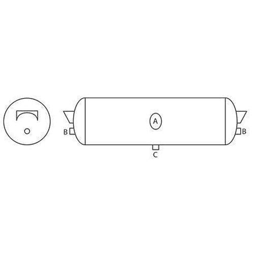 Air Tank 12 X 26.625 HT1223 172.2002C121