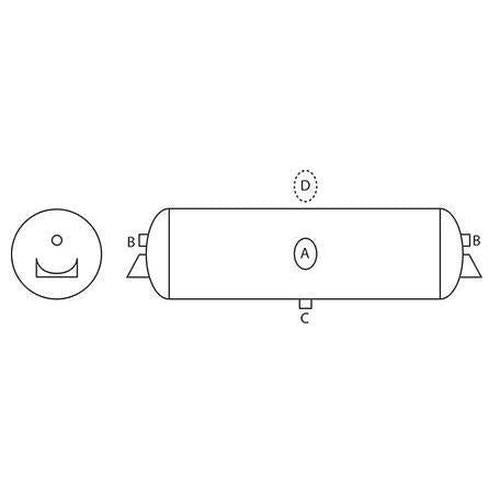 Air Tank 8 X 29.75 HT8015 172.2000BH