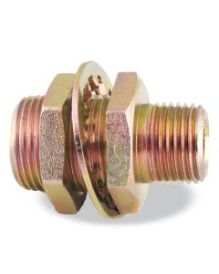 1/2 Male X 1/4 Female Bulkhead Frame Fitting 2" Long 177.9196BHBD61