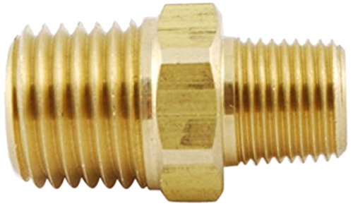 Hex Nipple 1/4" NPT x 1/8" NPT 122-BA BP123-4-2