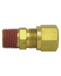 Male Connector 1/2 Tube x 3/4 NPT 1368-8E N68812