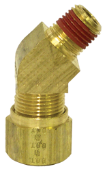 45 Degree Male Elbow 5/8 Tube X 1/2 NPT 1374-10D N79108