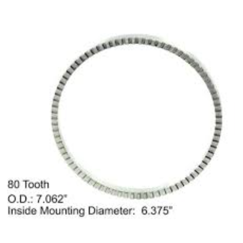 80 Tooth ABS Tone Ring 150.ABS1558