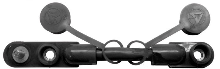 7" Black 2 Battery Harness 178.2020BK