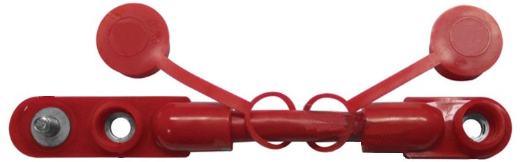 7" Red 2 Battery Harness 178.2020RD