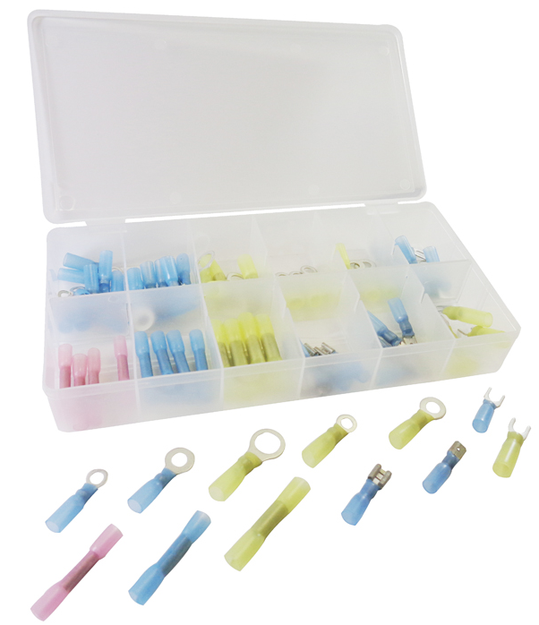 Heat Shrink Terminal Kit 75 Piece 178.EK75HST