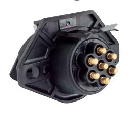 7-Way Quick Change Split Pin Socket 16-726 PHI16-726