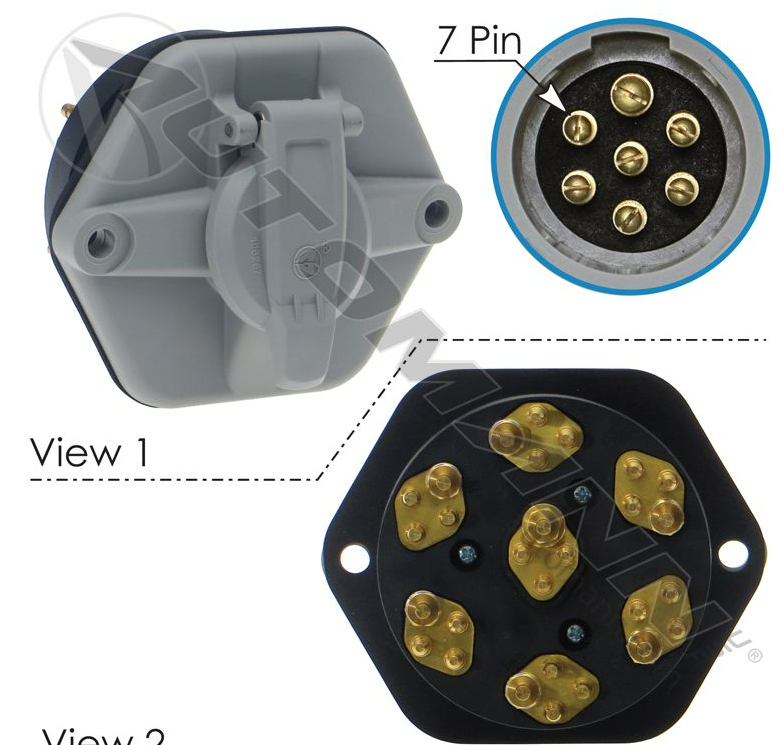 02.__.hn 7 Way Socket Without Breakers