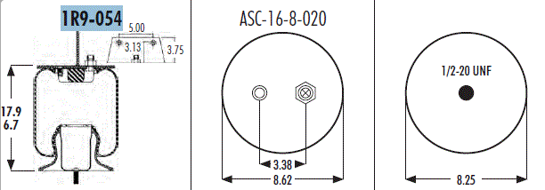 Goodyear 1R9-054 Air Bag