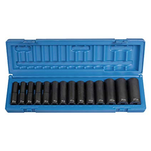 1/2 Drive Deep Socket Set 210.1214MDK