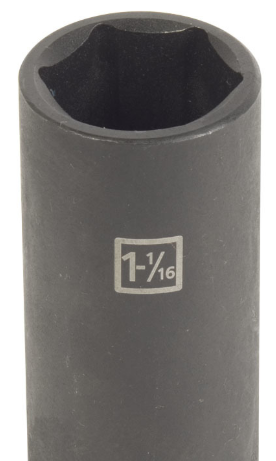Impact Socket 1-1/16 Deep 210.3434D