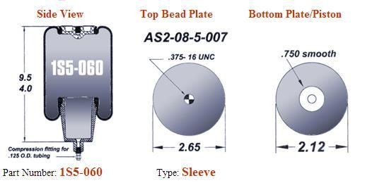 1S5-060 Air Bag ABSZ70-060