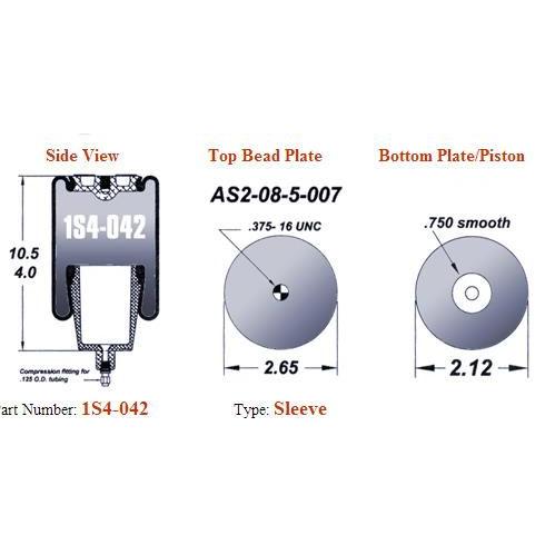 Goodyear 1S4-042 Air Bag