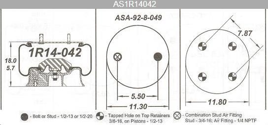 8052 Air Bag AB1DK28A-8052