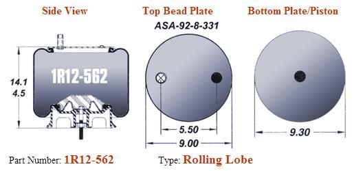 8197 Air Bag AB1DK23H-8197
