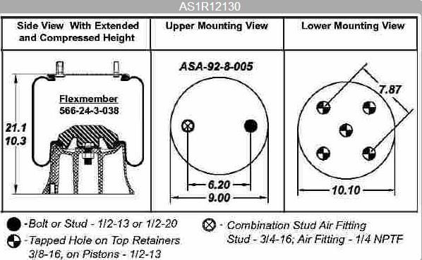 9227 Air Bag AB1DK23K-9227