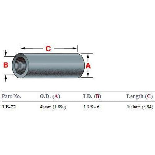 Threaded Bushing TB-72 SPB72