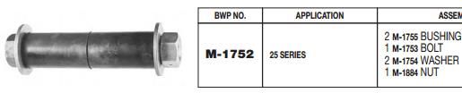 Torque Arm Bushing Kit TK19049 RE9F-KIT