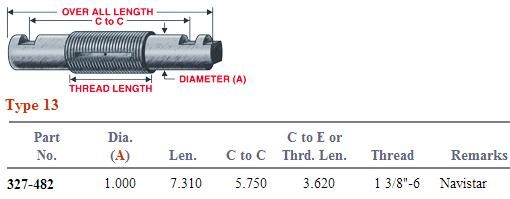International Spring Pin 327-482 SP1433IH