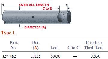 Spring Pin 327-362 SP1271VW