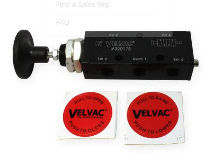 Push Pull Valve 4 Way 320175