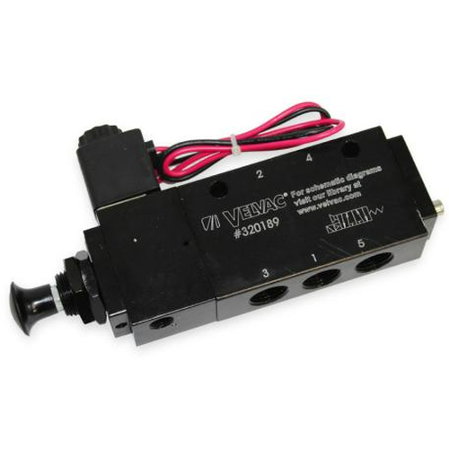 Push Pull Solenoid Air Valve 4 Way 170.V44202M