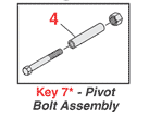 Pivot Bolt Kit E-3768 NRK009