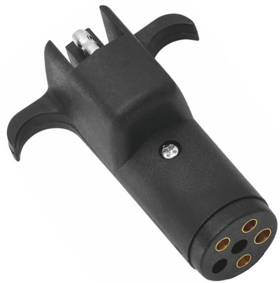 Trailer Wiring Adapter 6 Round To 4 Flat 179.1072