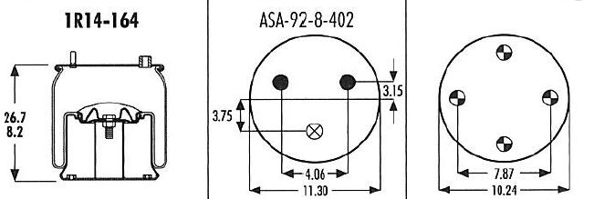 1R14-164 Air Bag 455-47164L