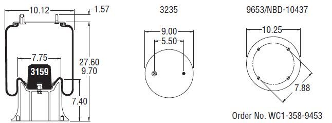 9320 Air Bag AB1DK23N-9320
