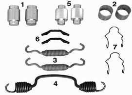 Brake Repair Kit E-9644 MF-2