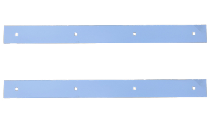 Mud Flap Top Plate Pair Chrome Bolt 562.602-2BP