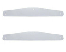 Mud Flap Bottom Plate Pair Stainless Steel Bolted 562.705-2BP