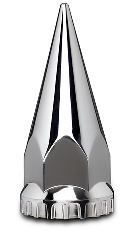 33MM Chrome Plastic Pointed Lug Cover Screw On 562.A4018CP