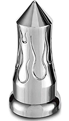 33MM Chrome Plastic Push On Lug Nut Cover 562.A4021CP