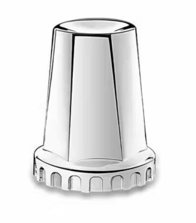 M22 X 1.5 Chrome Plastic Thread On Lug Nut Cover 562.A4075CP