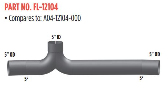 Freightliner Y-Pipe 562.U4612104000A