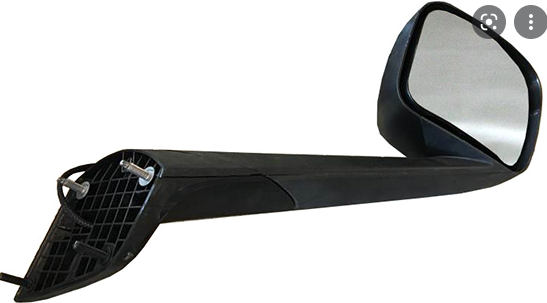 Freightliner RH Black Hood Mount Mirror 563.46092