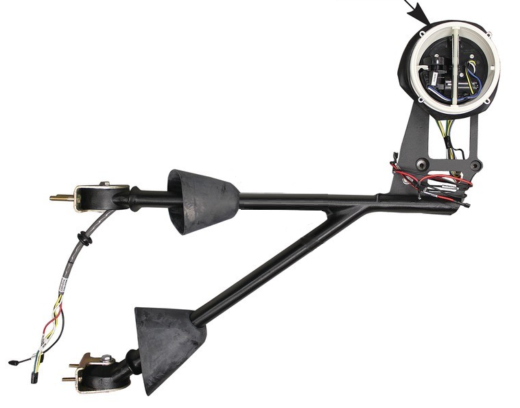 RH Door Mirror Arm With Motor 563.59027