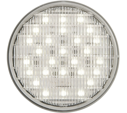 Clear 4" LED Back-Up Lamp 20 Diodes 571.LD40W20