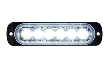 White LED 1 X 4-1/2 Mini Strobe 571.LD8CWL6