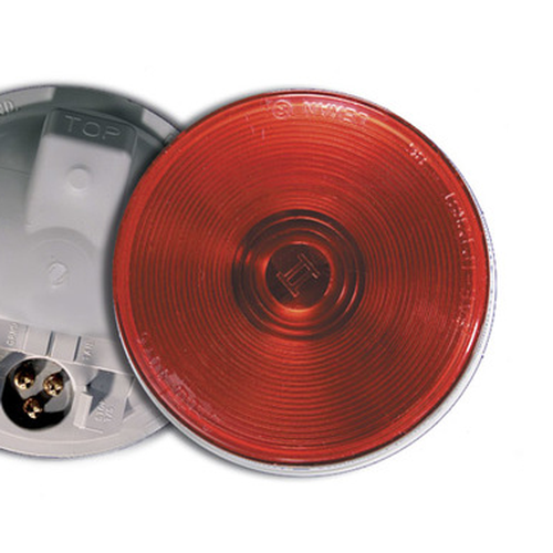 4" Round Lamp Red 571.LG405R