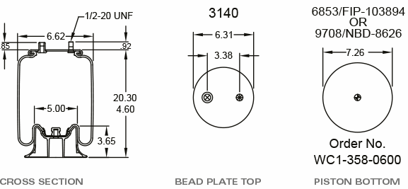 5710 Air Bag 452-5710